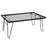 HALIN Outdoor Camping Folding Net Table Bamboo Board Desk with Iron Frame for Barbecue - 2