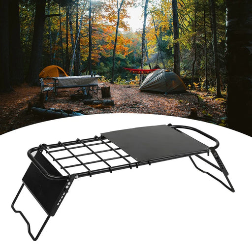 HALIN Retractable Grid Table Portable Mini Stove Rack Bracket Folding Camping Table - 2