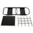 HALIN Retractable Grid Table Portable Mini Stove Rack Bracket Folding Camping Table - 7