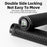 ROCKBROS 1 Pair Microfiber Leather Bicycle Handlebar Cover Anti-Skid Cycling Grips with End Cap - 4