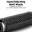 ROCKBROS 1 Pair Microfiber Leather Bicycle Handlebar Cover Anti-Skid Cycling Grips with End Cap - 5