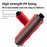 ROCKBROS 40720005001 1 Pair Bamboo Joint Handlebar Grips with Dust Plug EVA Sponge Bicycle Handle Cover - Red - 5
