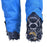 AOTU AT8607 1 Pair 19 Teeth Anti-slip Crampons TPE+Stainless Steel Ice Snow Ground Shoe Grippers - Orange / M - 5
