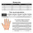 AIBEIJIAN 12oz Adult PU Mitts for Muay Thai MMA Wave Pattern Boxing Gloves - Black - 6
