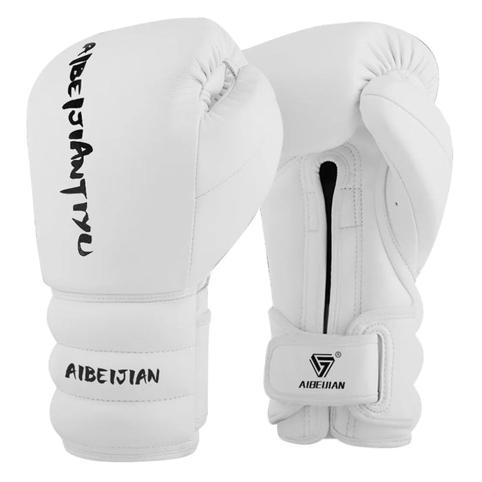 AIBEIJIAN 10oz Kickboxing Gloves Teenager Breathable Boxing Training Gloves - 1