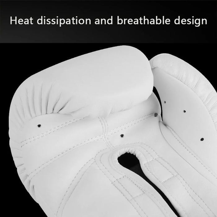 AIBEIJIAN 10oz Kickboxing Gloves Teenager Breathable Boxing Training Gloves - 3