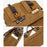 S11 Outdoor Travel Crossbody Bag Retro Canvas Shoulder Bag Daypack Messenger Sling Bag - Khaki - 5