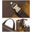 S11 Outdoor Travel Crossbody Bag Retro Canvas Shoulder Bag Daypack Messenger Sling Bag - Khaki - 7