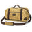 K766 Retro Travel Duffel Bag Canvas Backpack Overnight Crossbody Bag Tote Handbag - Yellow - 1