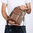 WEIXIER 8602 Fashion Men PU Leather Multi-pockets Crossbody Single Shoulder Bag - Light Brown - 3