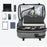 OUTWALK 7705 Compression Travel Backpack Oxford Cloth Men's Laptop Bag Daypack - Light Grey - 4