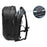 OUTWALK 7705L Large Capacity Men Backpack Anti-Splash Oxford Cloth Travel Laptop Daypack - Black - 5