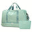 WEIXIER V016 36-55L Waterproof Nylon Luggage Handbag Carry On Travel Duffle Bag, with Small Bag - Green - 1