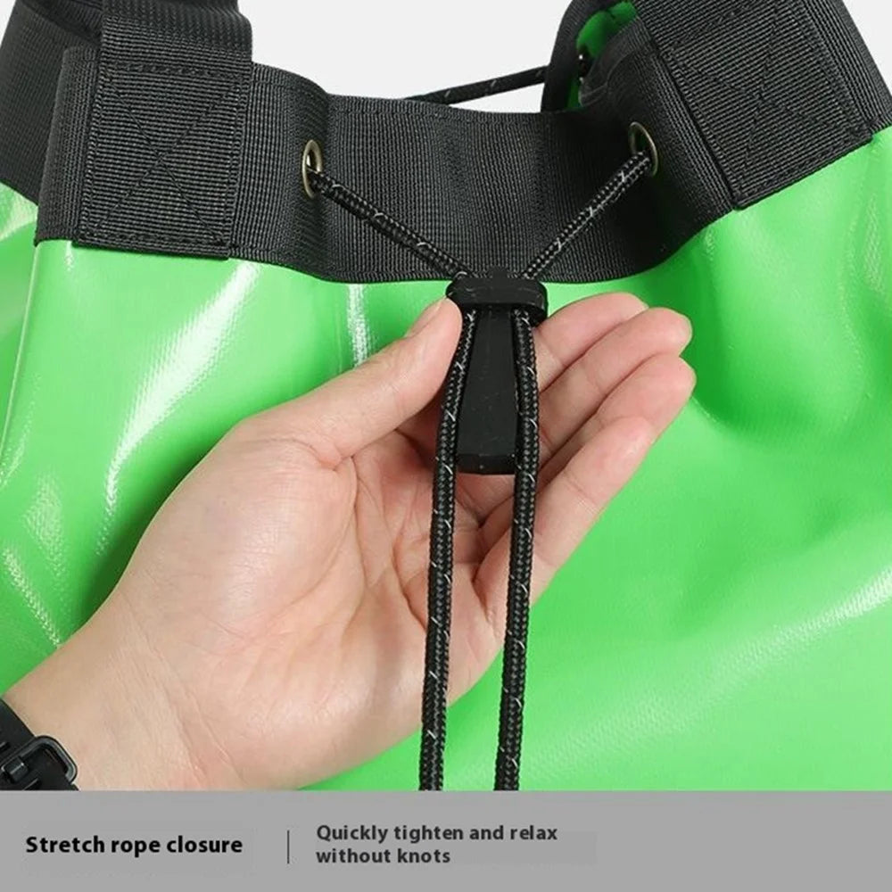 XINDA XD-BAG21 45L Rock Climbing Rope Storage Bag Water Draining Hole Design Hiking Backpack - Green - 5