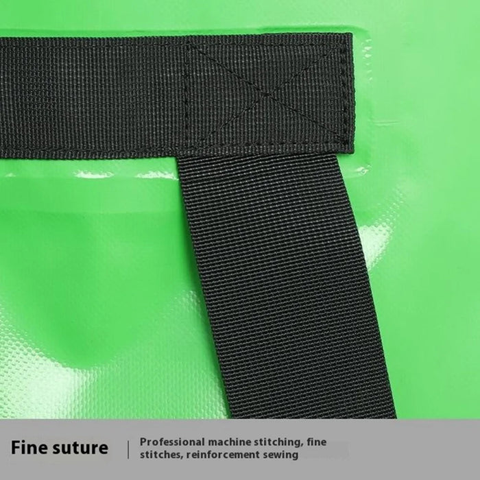 XINDA XD-BAG21 55L PVC Climbing Rope Bag Outdoor Rock Climbing Caving Rope Organizer Drainable Backpack - Green - 6