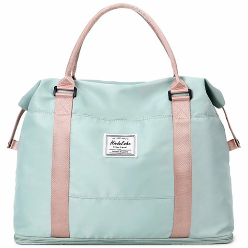 HINDUL Travel Duffel Tote Bag Oxford Fabric Waterproof Sports Yoga Gym Bag, Size: 38*13*32cm - Green - 1