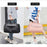 Oxford Cloth Sports Handbag 39x19x21cm Gym Bag Duffle Bag Weekend Overnight Shoulder Crossbody Bag - Pink - 6