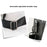 45x21x24cm Waterproof Gym Bag PU Leather Duffle Bag Weekend Overnight Crossbody Bag Handbag - 3