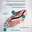 Travel Duffel Bag Waterproof Weekender Bags Gym Tote Bag with Shoe Compartment, Size: 49*22*33cm - Pink - 6