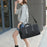 Nylon Sports Gym Bag Waterproof Travel Duffel Bag with Shoes Compartment, Size: L - 6