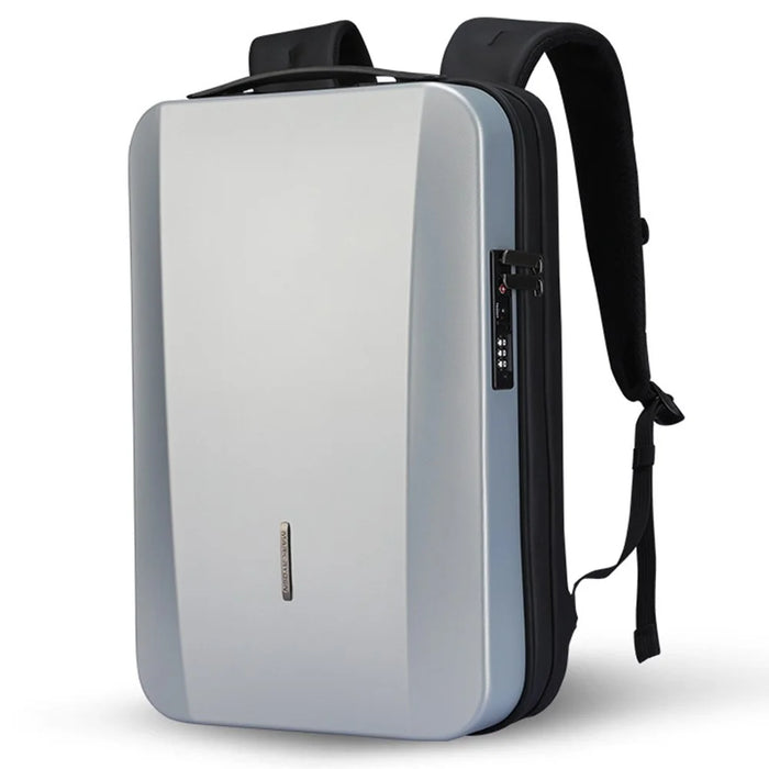 MARK RYDEN MR7917 17.3 inch Laptop Backpack Hardshell Business Travel Backpack with Anti-Theft Lock - Grey - 1