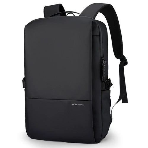 MARK RYDEN MR2422 Men's Travel Backpack Oxford Cloth Laptop Backpack Casual Daypack - Black - 1