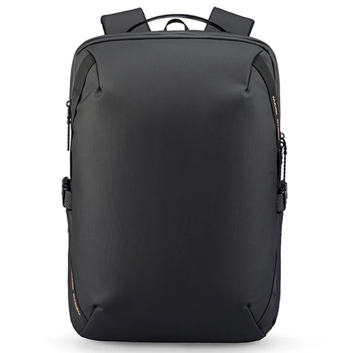 MARK RYDEN MR2493 Stylish Men Travel Backpack Waterproof Oxford Cloth Laptop Daypack - Black - 1