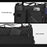 WEPOWER 2313 Men Casual Travel Nylon Messenger Bag Large Capacity Crossbody Bag - Black - 3