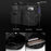 WEPOWER 2313 Men Casual Travel Nylon Messenger Bag Large Capacity Crossbody Bag - Black - 4