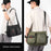 WEPOWER 2313 Men Casual Travel Nylon Messenger Bag Large Capacity Crossbody Bag - Black - 7