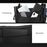 WEPOWER 3026 Men Commuting Casual Nylon Large Capacity Single Shoulder Crossbody Bag - Black - 3