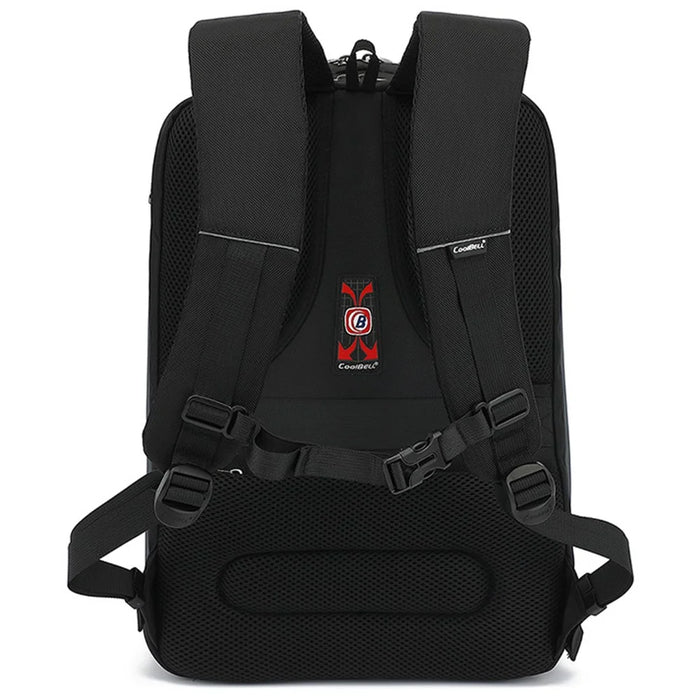 COOLBELL CB-8292 15.6 inch Laptop Backpack Men's Travel Shoulders Bag Daypack with Built-In Cable - 2