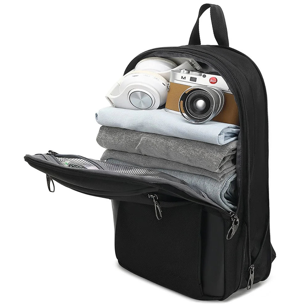 COOLBELL CB-8282 Expandable Capacity Commuting Travel Backpack Anti-Splash Laptop Storage Daypack - 3