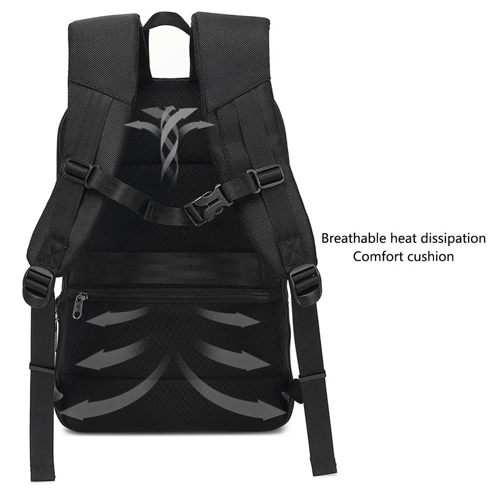 COOLBELL CB-8282 Expandable Capacity Commuting Travel Backpack Anti-Splash Laptop Storage Daypack - 6