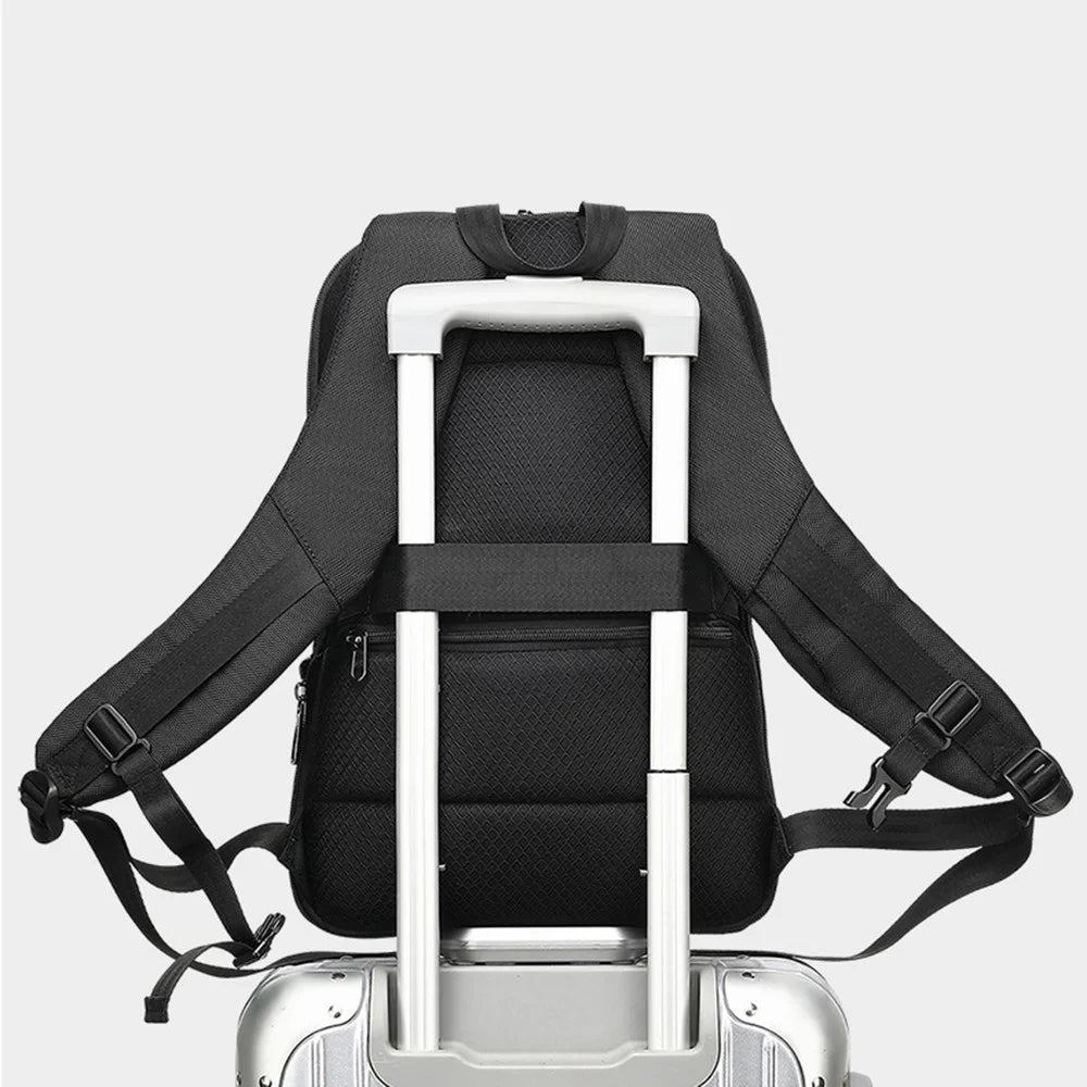 COOLBELL CB-8282 Expandable Capacity Commuting Travel Backpack Anti-Splash Laptop Storage Daypack - 7