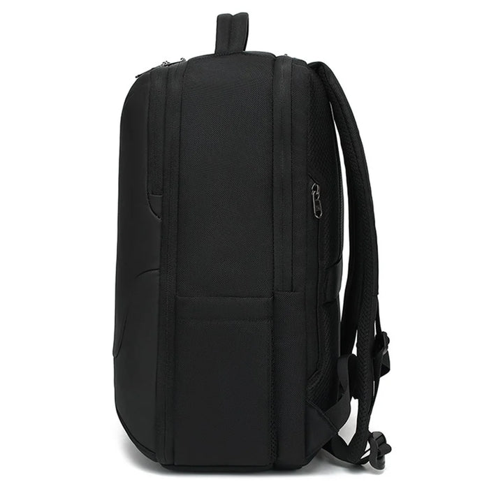 COOLBELL CB-8273 Men Business Travel Backpack Anti-Splash Large Capacity Laptop Dual Shoulder Bag - Black - 3
