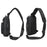 COOLBELL CB-7202 Waterproof Crossbody Bag Men Stylish Chest Pack for iPad 7.9-inch - Black - 2