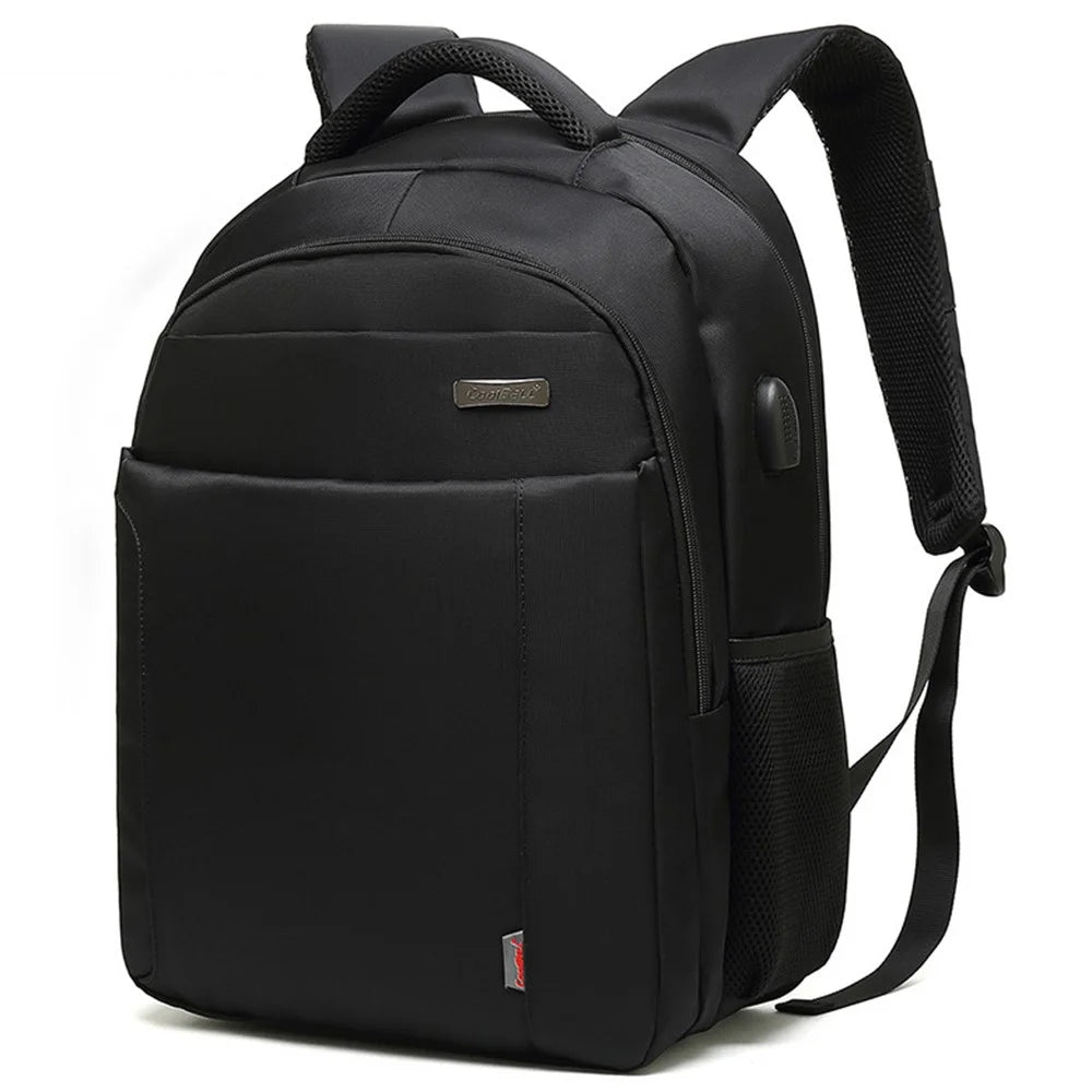 COOLBELL CB-2037S Business Shoulder Bag with External USB Port Waterproof 15.6-inch Laptop Backpack - Black - 1