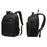 COOLBELL CB-2037S Business Shoulder Bag with External USB Port Waterproof 15.6-inch Laptop Backpack - Black - 3