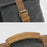 COOLBELL CB-5115 Vintage Waxy Canvas Messenger Bag Waterproof Business Briefcase with Magnetic Flap - Black - 6