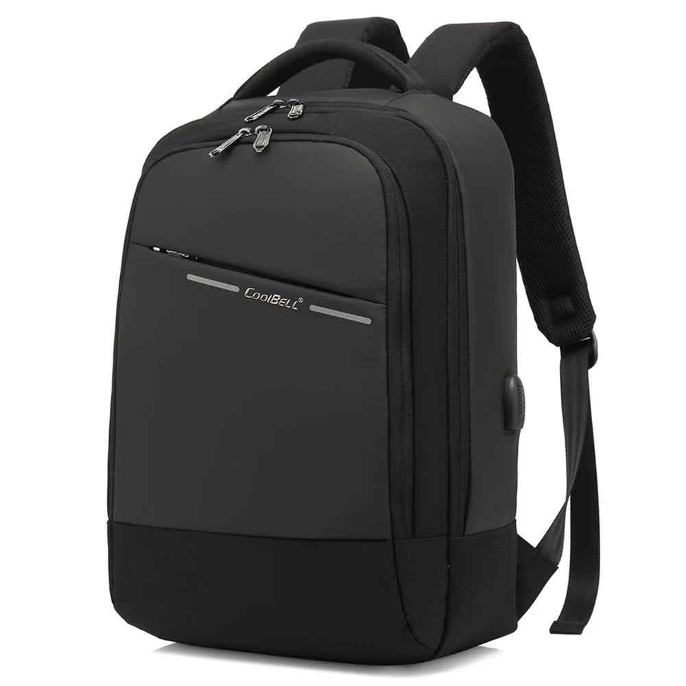 COOLBELL CB-8218 Waterproof Large Capacity 15.6-inch Laptop Backpack with USB Charging Port - 1