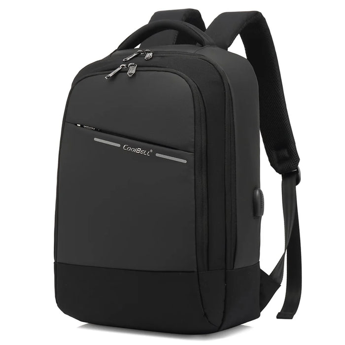 COOLBELL CB-8218 Waterproof Large Capacity 15.6-inch Laptop Backpack with USB Charging Port - 1