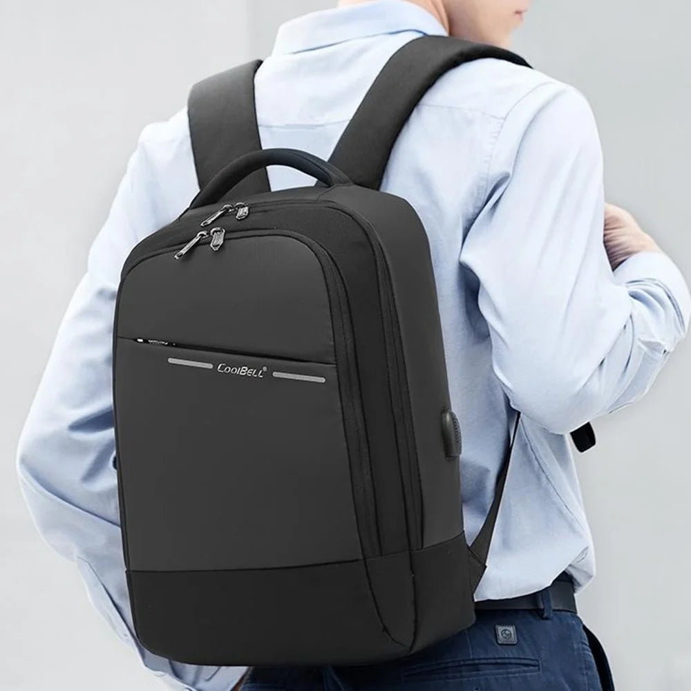COOLBELL CB-8218 Waterproof Large Capacity 15.6-inch Laptop Backpack with USB Charging Port - 4