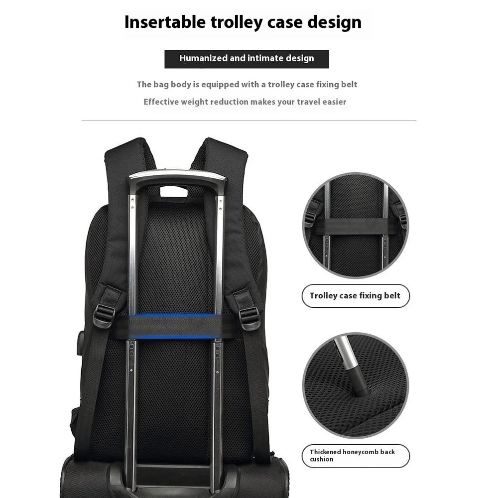 COOLBELL CB-8218 Waterproof Large Capacity 15.6-inch Laptop Backpack with USB Charging Port - 6