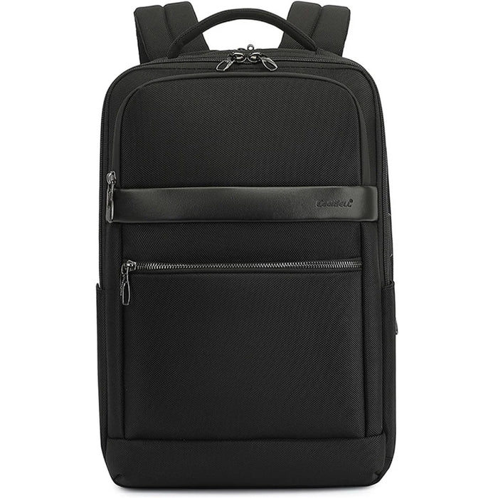 COOLBELL CB-8281 Business Men Shoulder Bag Travel Laptop Backpack with USB Charging Port - Black - 1