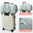BED-958 Large Capacity Oxford Cloth Fitness Backpack Tote Crossbody Bag Travel Luggage Bag - Green+Pink - 7