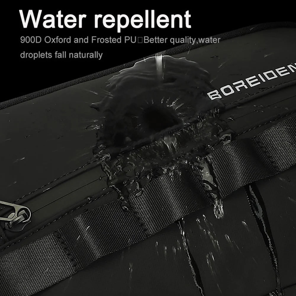 BOREIDEN BD1430 Men's Chest Bag Oxford Cloth Crossbody Bag Waterproof Daypack Travel Bag - 6
