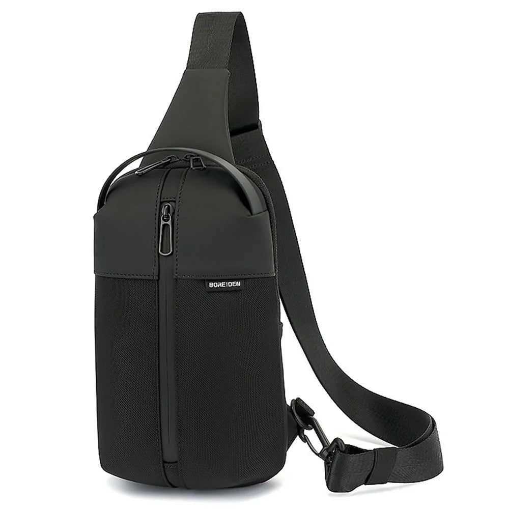 BOREIDEN BD1432 Men's Chest Bag Oxford Cloth Crossbody Bag Waterproof Daypack Travel Bag - 1