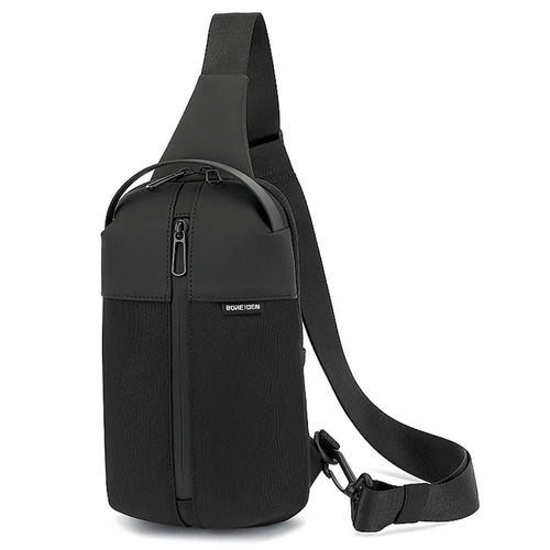 BOREIDEN BD1432 Men's Chest Bag Oxford Cloth Crossbody Bag Waterproof Daypack Travel Bag - 1