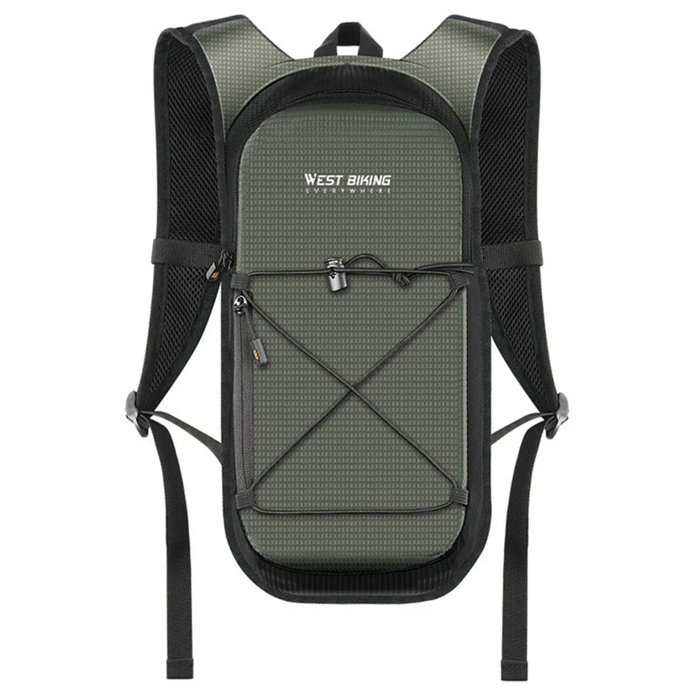 WEST BIKING YP0707378 Hiking Hydration Backpack Water Bag Carrier for Cycling, Mountaineering - Grey - 1